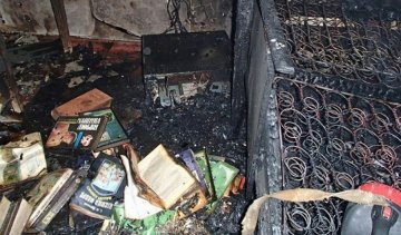 Неходячий киянин згорів у своїй квартирі (фото)