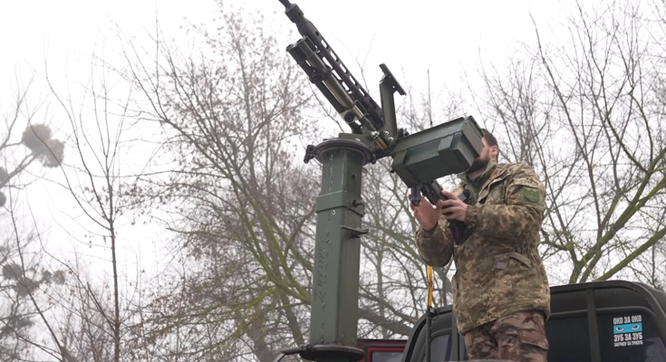 Мобільна вогнева група. Фото: скрін youtube