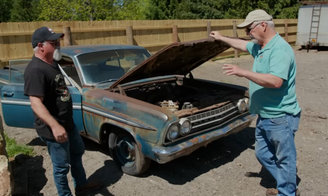 Oldsmobile Jetfire 1963 года, кадр с видео