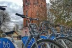 велосипедна станція, Вінниця, фото Google