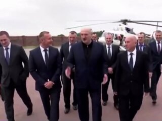 Олександр Лукашенко, скріншот з відео