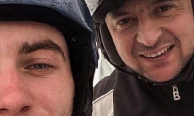 Володимир Зеленський з відпочивальниками, фотографії з соцмереж