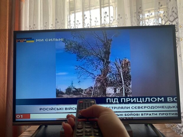 Телевизор, новости. Фото: Знай.ua