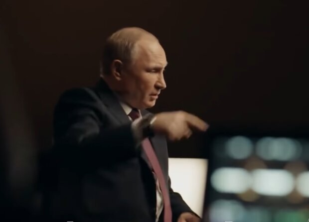 Путин, кадр из видео