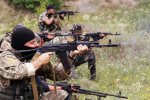 Бійці АТО відпрацювали бойову стрільбу на фронті (фото)