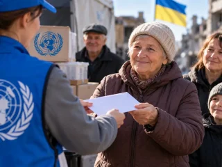 Денежная помощь от ВПП ООН