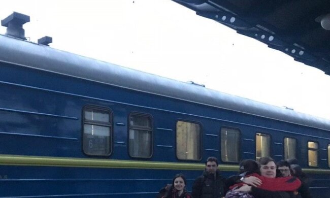 Поїзд з Чернівців, фото: Telegram-каналу PavlovskyNews