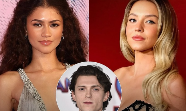 Зендея, Сидни Суини и Том Голланд