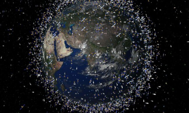 Земля и космический мусор