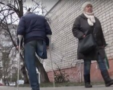 инвалид, скриншот из видео