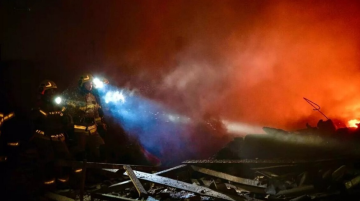 Атака дронів на Київ, пошкоджена житлова багатоповерхівка