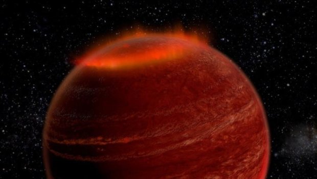 Астрономи вперше побачили полярне сяйво поза Сонячною системою
