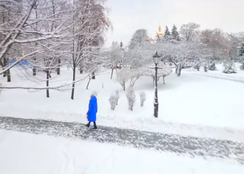 Зимняя погода. Фото: скрин youtube