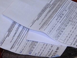 Коммунальные платежки / скриншот из видео