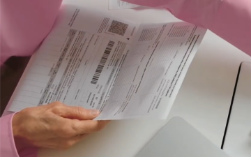 Платежка за коммуналку. Фото: скрин youtube