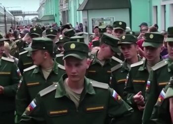 Мобілізація у Росії. Фото: скрін youtube