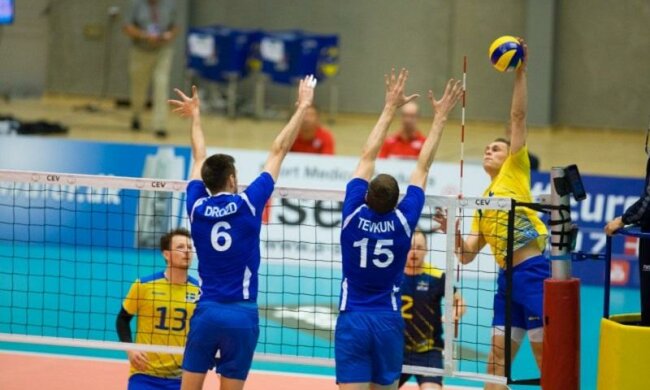 Сборная Украины по волейболу вышла в финал Евролиги

