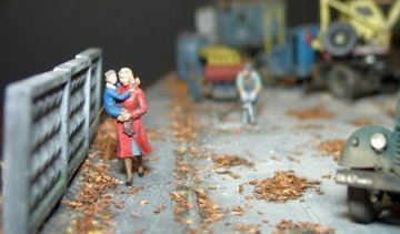 Умілець створив детальний макет ремонтних робіт в СРСР (ФОТО)
