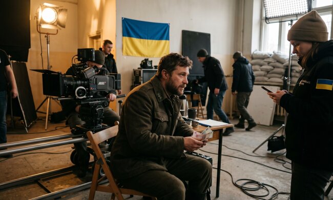 українське кіно знімальний майданчик актор