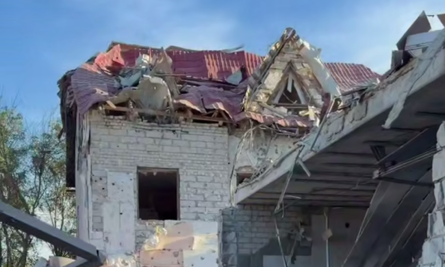 Наслідки атаки рф по Харкову, кадр з відео