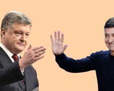 Зеленский и Порошенко