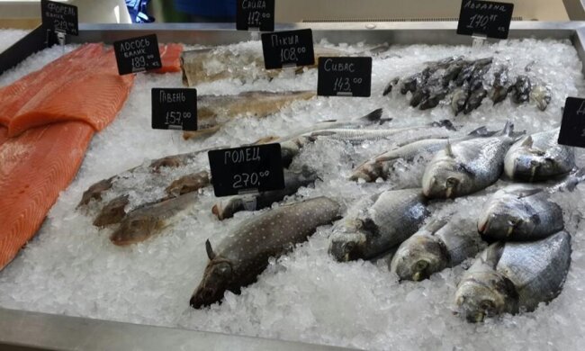 рыба в супермаркете, фото: Информатор