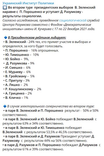 Скріншот: Український інститут політики