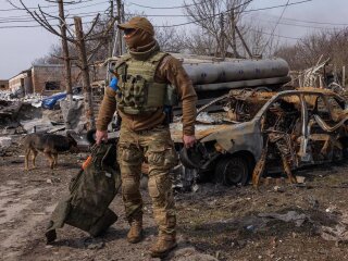 Український військовослужбовець, фото: пресслужба ОП