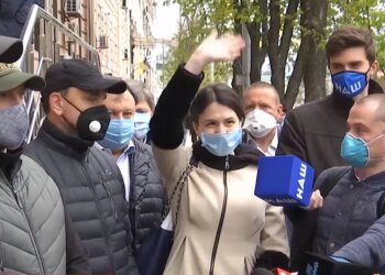 Татьяна Чорновол, скриншот с видео