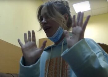 співачка Глюкоза, скрін з відео