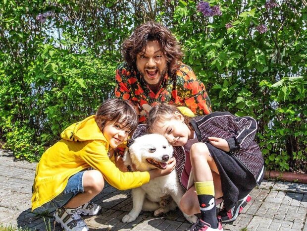 Филипп Киркоров с детьми, фото Instagram