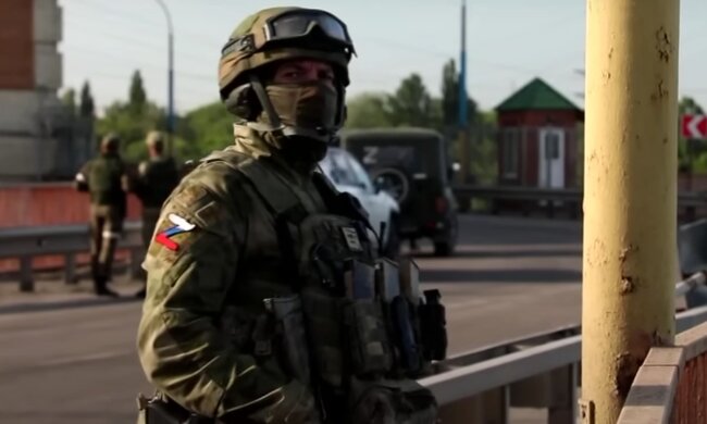 Російські окупанти. Фото: скрін youtube