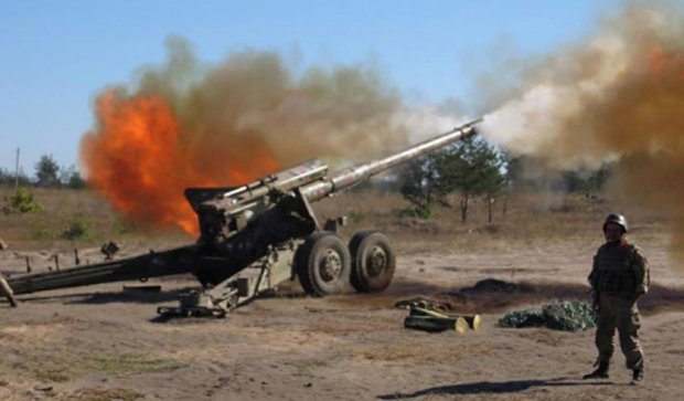 Новачки-артилеристи вчились обирати позицію та наводити гармати (фото)