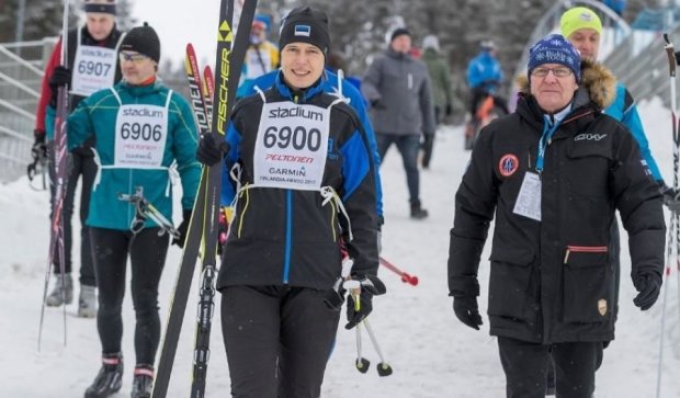 Президент Естонії взяла участь у лижному марафоні (фото)