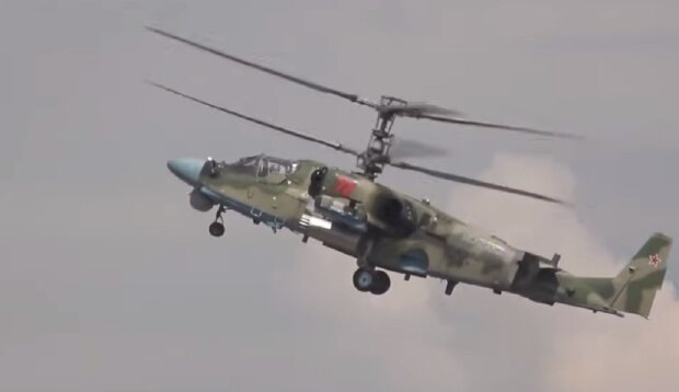 Гвинтокрил Ка-52 "Алігатор". Фото: скриншот Youtube
