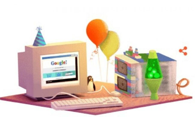 Сьогодні Google святкує день народження