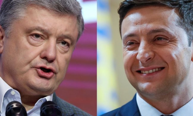 Зеленский и Порошенко