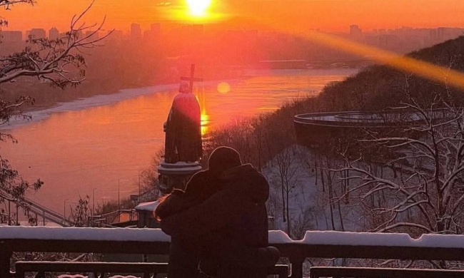 Украинцы, рассвет, фото из соцсетей