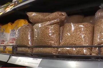 Цены на гречку, скриншот из видео