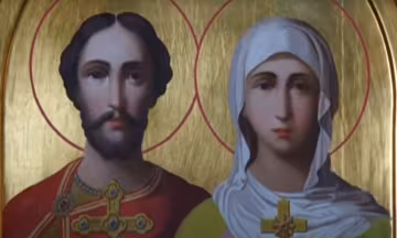 Скрін, відео YouTube Адріан і Наталія