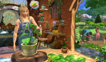 Фея в The Sims 4, кадр из игры