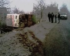 Автобус з пасажирами перекинувся на Волині