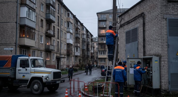 відключення світла Львів енергетики
