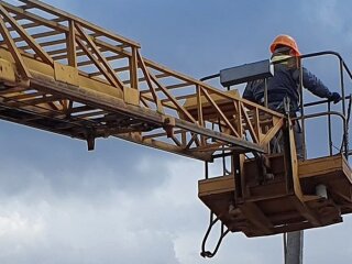 Аварійне відключення світла в Києві