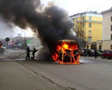 Сервис по-столичному: киевские автобусы начали гореть на ходу