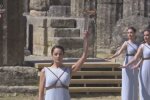 Олімпійський вогонь, кадр з відео