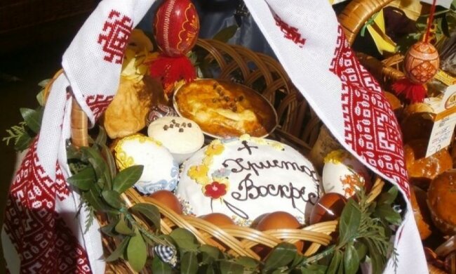 Що заборонено класти у великодній кошик