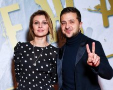 Володимир Зеленський з дружиною