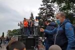 Протести під Радою, фото: facebook.com/Evgen.Loyuk