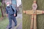 Ляльки вуду путіна були знайдені прибитими до різних синтоїстських святинь